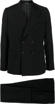 Eraldo Peak-lapel Wool Double-breasted Suit