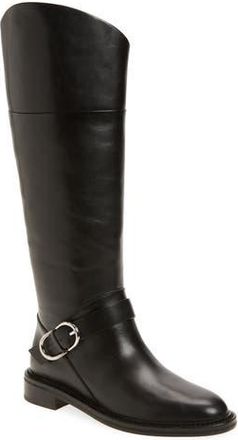 Rag & Bone Hayden Riding Boot in Black at Nordstrom Rack, Size 6.5Us / 36.5Eu Regular Calf