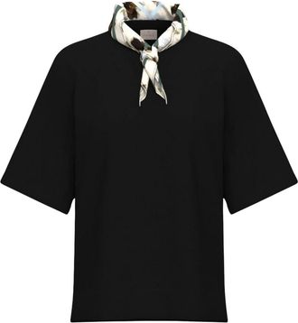 Emme Di Marella Emmfado T-shirt - Dames - T-shirts - Zwart - S - Katoen - Tops