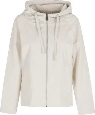 OOF Wear Cream Memory Hooded Drawstring Polyester Jacket