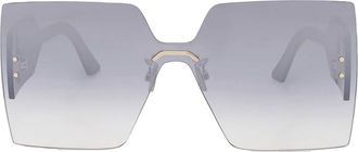 Dior DIORCLUB M5U Grey Gradient Mirror Shield Ladies Sunglasses CD40117U 10C 143