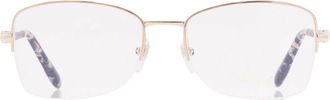 Chopard Demo Rectangular Ladies Eyeglasses VCHC72S 0300 55