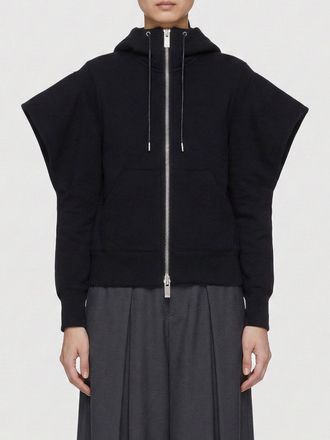 sacai Felpa con cappuccio Sacai in misto cotone