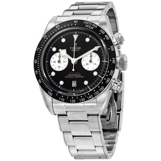 Tudor Pre-owned Tudor Black Bay Chrono Chronograph Automatic Chronometer Black Dial Mens Watch M79360N-0001
