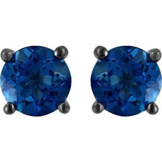 Effy Sterling Silver London Blue Topaz Stud Earrings at Nordstrom Rack