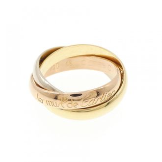 Cartier Yellow Gold (18K) Pink Gold (18K) White Gold (18K) Band Ring (Pre-Owned)