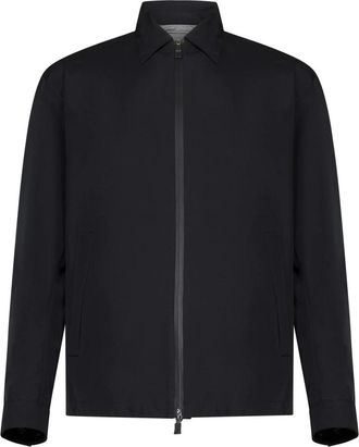 Herno Windbreaker Jacket - Heren - Zomerjassen - Zwart - 2XL - Polyester - Jassen