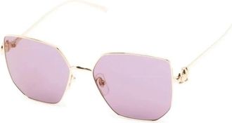 Cartier Ct 0645S Zonnebril - Dames - Zonnebrillen - Geel - 56 MM - Nylon - Accessoires