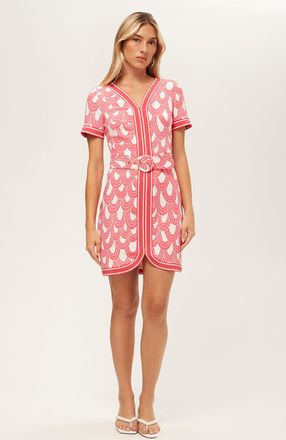 Trina Turk Motion Short-Sleeve Dress