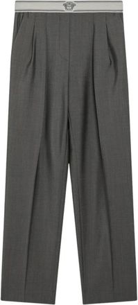 Versace Donna, Pantaloni, Grigio, S, new
