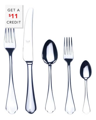 Mepra 5Pc Flatware Set With $11 Credit