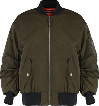 Dolce & Gabbana Oversized Bomber In Nylon