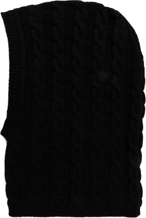 Liviana Conti Kabelgebreide bivakmuts - Zwart