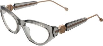 Philipp Plein Transparent Cellulose Acetate Glasses Womens (Frames)