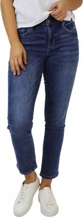Dear John Denim Blaire Mid-Rise Slim Straight Jeans In South Bay
