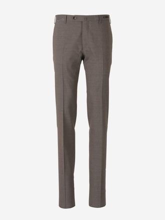 Pantaloni Torino Formal Wool Trousers