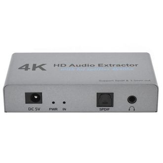OEM Divisor De Audio, Conmutador Hdmi, Salida &Oacute;ptica, Extractor De Audio Hdmi De Alta Resoluci&oacute;n, Ultra Alta Definici&oacute;n 4k, Plug-and-play, Port&aacute;til, Compa
