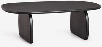 Sklum Mesa de centro ovalada 110x70 cm en madera de mango Agathe SKLUM