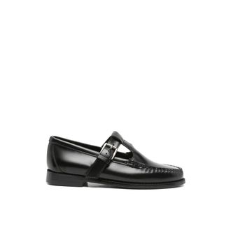 G.H. Bass & Co. G.H. Bass & Co., Flats, female, Black, Size: 11 US Weejun Mary Jane