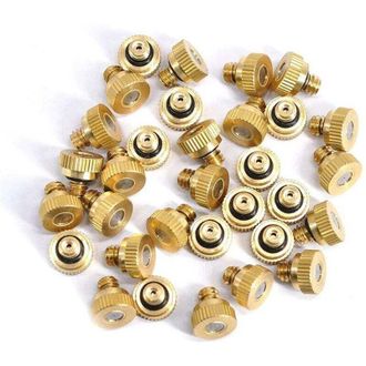 OEM Confezione Da 20 Ugelli Spray In Ottone, Atomizzatori Per Sistemi Di Raffreddamento (ugello Da 0,4 Mm)