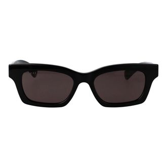Gucci Sunglasses, female, Black, 51 MM, Stylish Sunglasses for Sunny Days