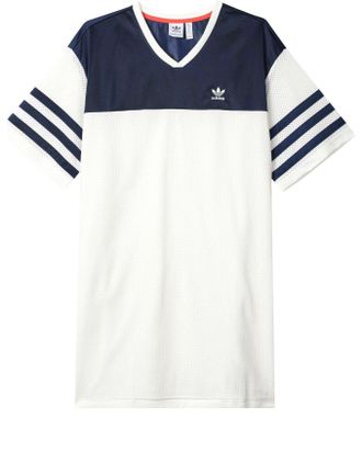 adidas (WMNS) adidas Basketball Shirt Dress Asia Sizing White Blue IS2348