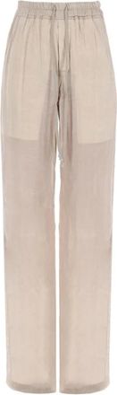 Rick Owens Dietrich Drawstring Pants - Trousers - Mujer - Rosa - S