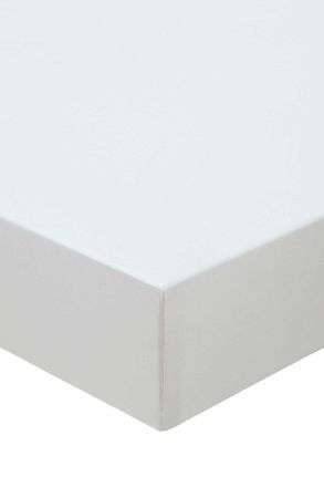 Murmur 1000TC Plain Dye Fitted Sheet in Grey | Size: Super King Fitted