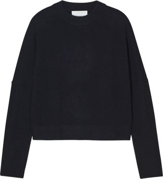 Closed Maglione crop girocollo - Nero