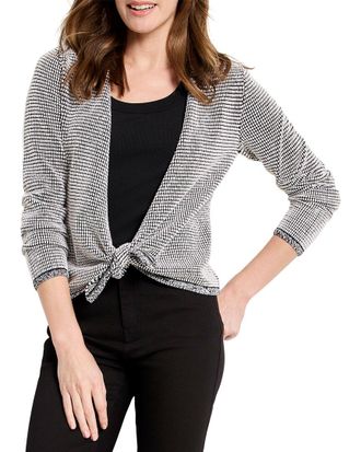 Nic+Zoe NIC+ZOE Pixel 4-Way Knit Cardigan
