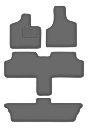 OEM Alfombrillas De Grafito Para Dodge Caravan / Grand Caravan Iii 7 Plazas (2001-2007)