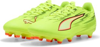 Puma Fussballschuh PUMA ULTRA 6 PLAY FG/AG, Gr. 42,5, gelb alert, puma schwarz, glowing rot, lime squeeze, Synthetik, Schuhe Fussballschuh, f&uuml;r Rasenpl&auml;tze