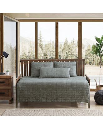Eddie Bauer Troutdale Solid Quilted Daybed Cover Set