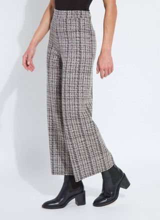 Lyss&eacute; Erin Hi Waist Leg Neoprene Pants In Lush Tweed Texture