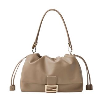 Fendi Baguette Soft Large - Bags - Mujer - Marr&oacute;n - ONE SIZE