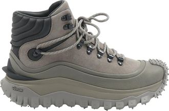 Moncler Lace-up Boots - Heren - Veterlaarzen - Grijs - 39 EU - Schoenen