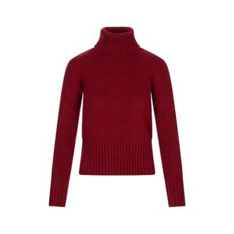 Fedeli Turtlenecks - Knitwear - Mujer - Rojo - 2XS
