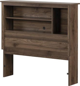 South Shore Furniture Yodi Headboard, Natural Walnut