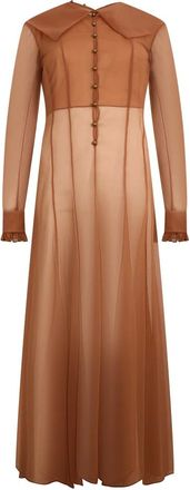 Philosophy di Lorenzo Serafini Dames, Jurken, Bruin, Maat: XS Poliester