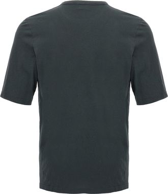 Saint Laurent Mens Black Cotton T-Shirt