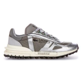 Lacoste Active Grey Silver Trainers