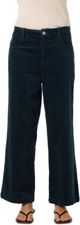 O'Neill Langford Wide Leg Corduroy Pants in Slate at Nordstrom, Size 25