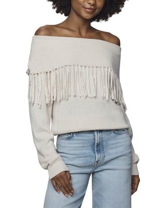 Splendid Simone Fringe Sweater