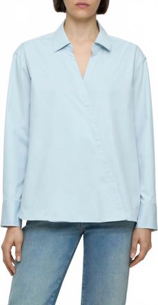 Closed Womens Asymmetric Top In Light Sky Blue