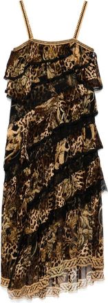 Camilla Abito Era Of Empires asimmetrico - Marrone