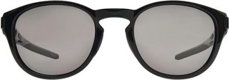 Tommy Hilfiger Ronde Acetaat Zonnebril - Heren - Zonnebrillen - Zwart - ONE Size - Accessoires