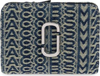 Marc Jacobs Wallets & Cardholders - Dames - Portefeuilles - Blauw - ONE Size - Leer - Accessoires