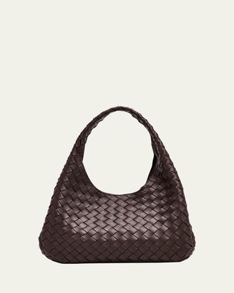 Bottega Veneta Campana Small Leather Shoulder Bag