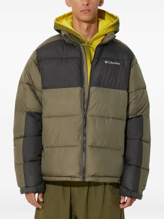 Columbia Piumino con design color-block - Verde