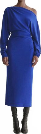A.L.C. Sonny Midi Dress In Yves Blue